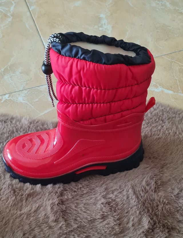 Botas impermeable niña