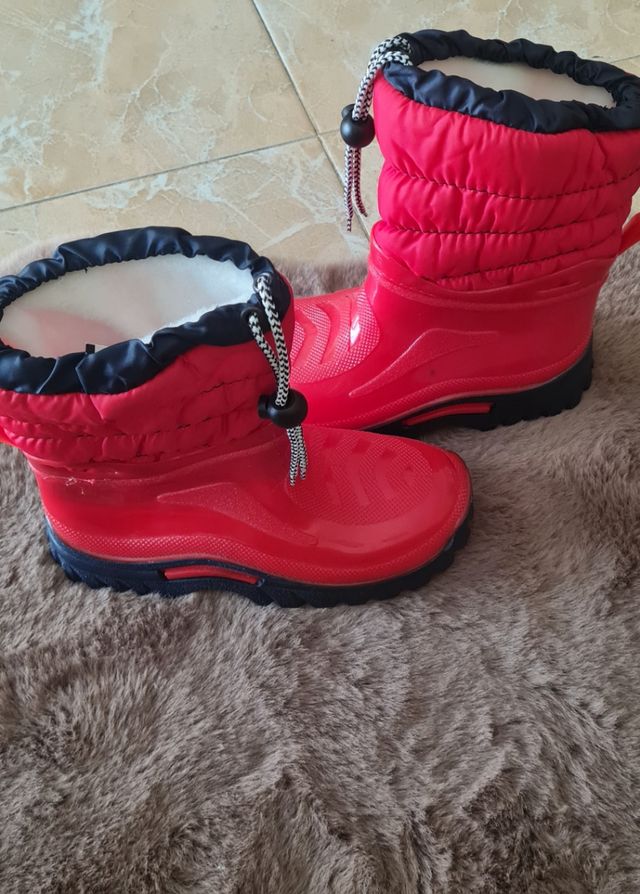 Botas impermeable niña