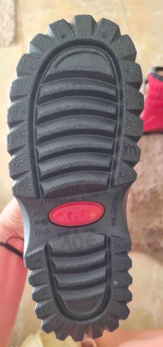 Botas impermeable niña