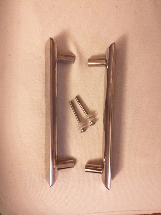 Asa o tirador de mampara  cromada