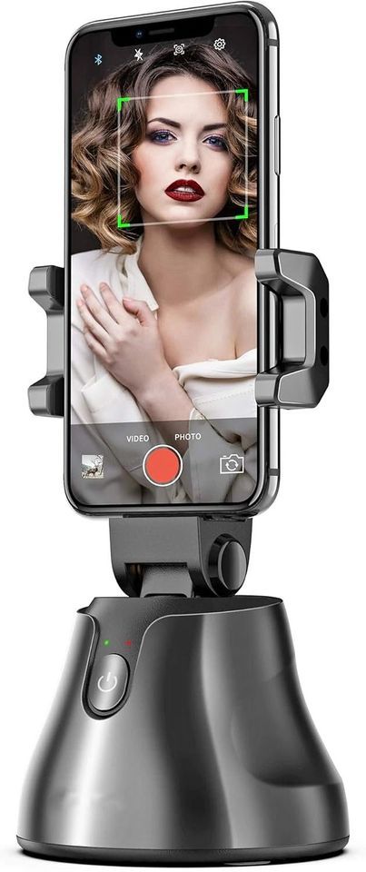 soporte movil seguimiento de objetos 360º tiktok