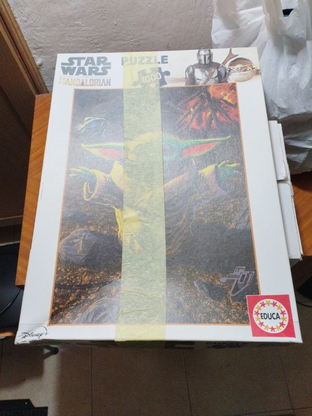 Puzzle star wars the mandalorian