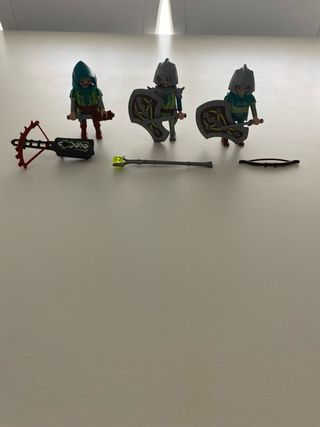 Caballeros medievales Playmobil 