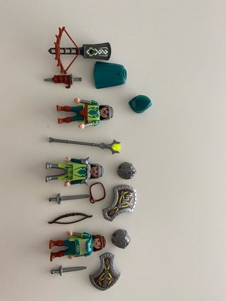Caballeros medievales Playmobil 