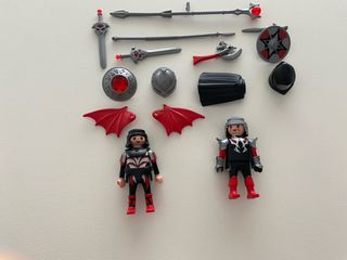 Caballero medieval rojo Playmobil