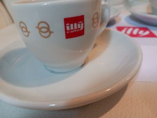 ILLY set tazze caffè Vintage logo anni 80