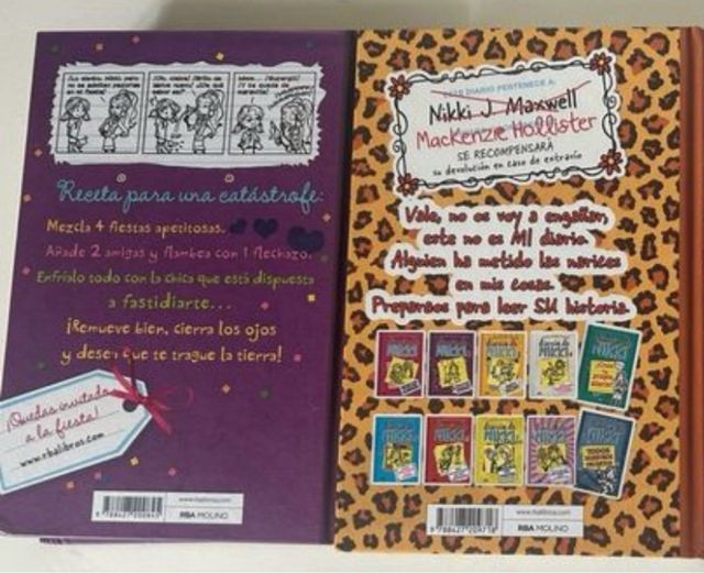 Libros Diario de Nikki