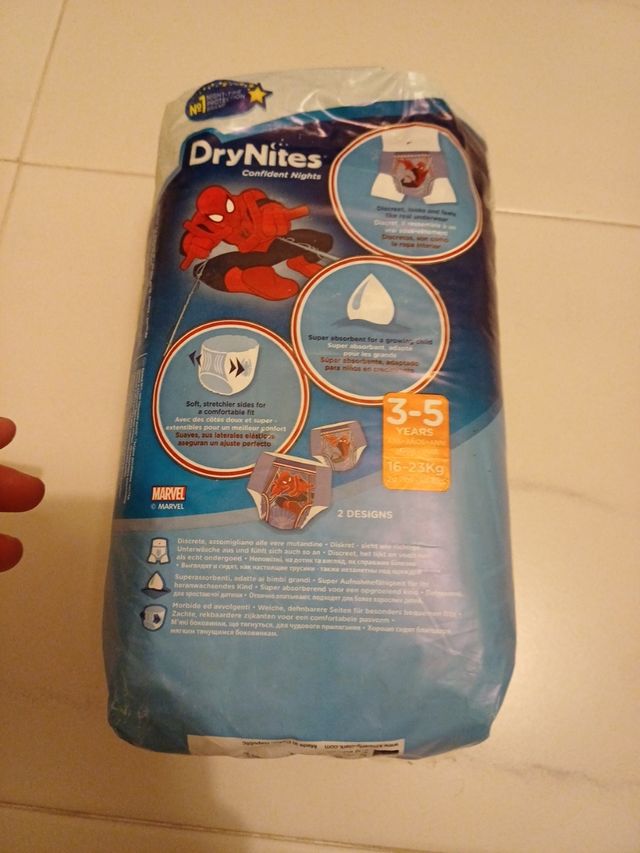 Pañales drynites sin estrenar