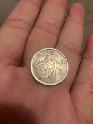 Moneda 1957 5 pesetas