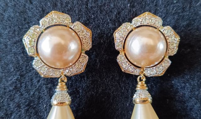 Lote de pendientes de bisutería