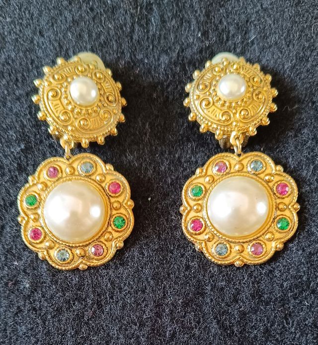 Lote de pendientes de bisutería