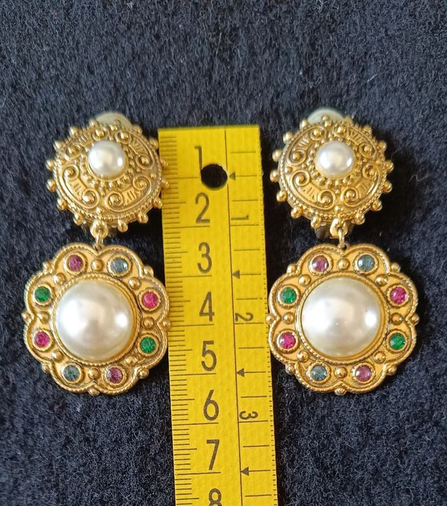 Lote de pendientes de bisutería