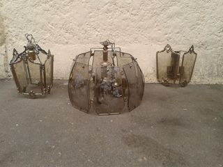 3 LAMPARAS ANTIGUAS