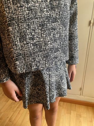 Conjunto falda y top zara 