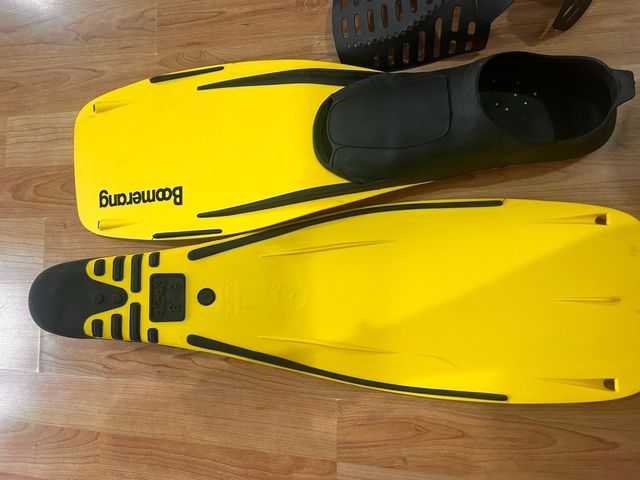 Aletas de buceo boomerang 