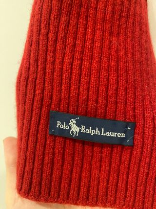 Bufanda polo ralph lauren