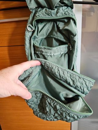 Mochila Desigual Mujer Verde Agua Tela