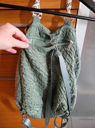 Mochila Desigual Mujer Verde Agua Tela