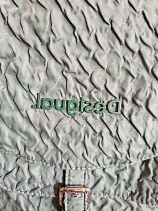 Mochila Desigual Mujer Verde Agua Tela
