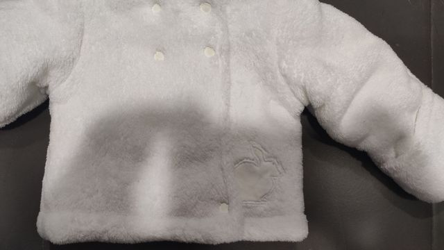 Chaqueta chamarra bebé 0-1 m. Regalo bodys 