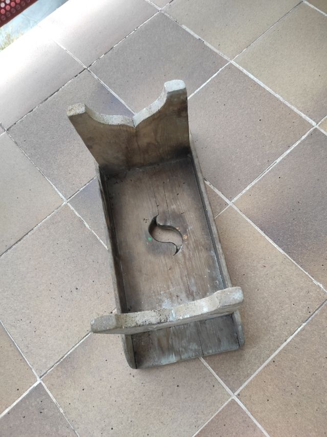 BANQUILLO MADERA VINTAGE