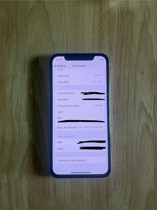 Iphone XS 128gb