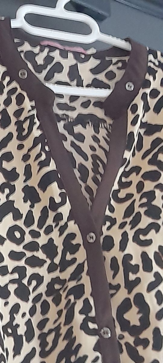Camisa leopardo nueva