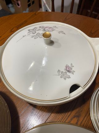 Servizio piatti vintage