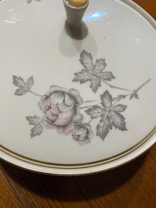 Servizio piatti vintage