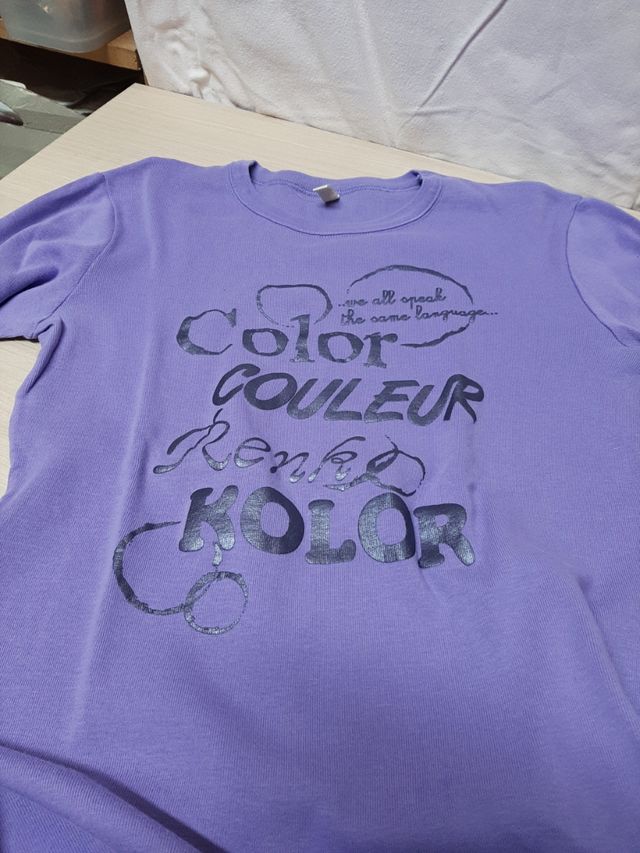 Maglia bambina 8/9 anni manica lunga