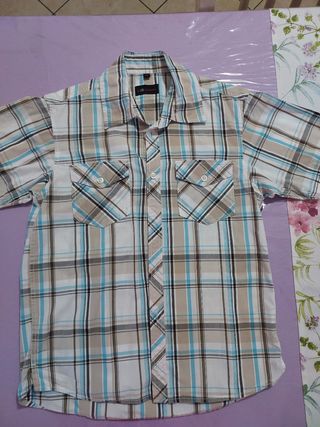 Pantalone e camicia beige 12-14