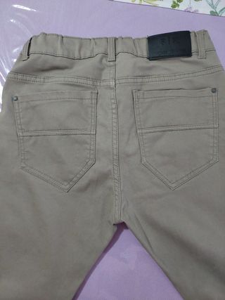 Pantalone e camicia beige 12-14