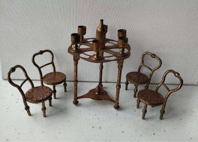 Miniature in bronzo 1900 circa Francia