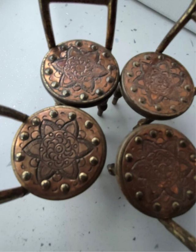 Miniature in bronzo 1900 circa Francia