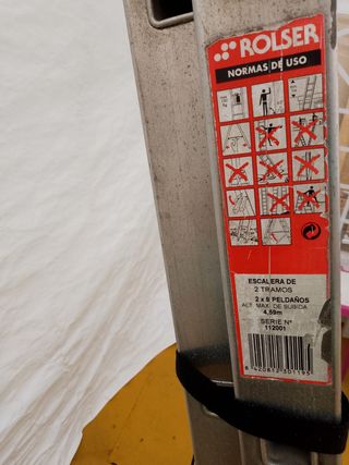 Escaleras de 2 tramo