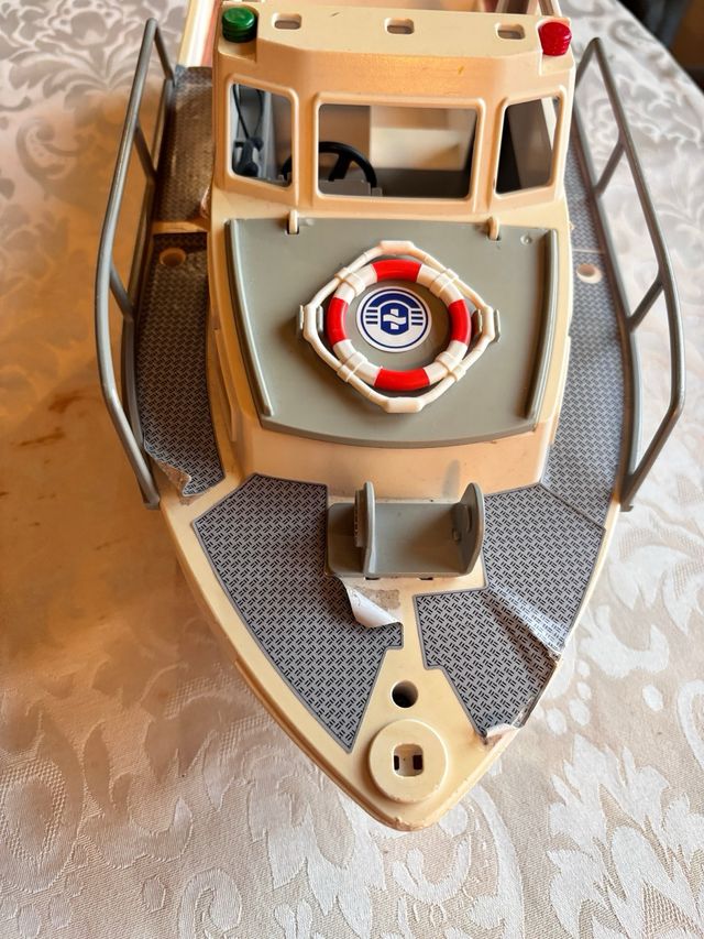 Playmobil lancha de rescate