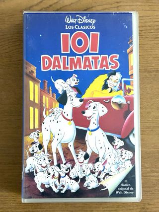 VHS 101 Dálmatas Disney