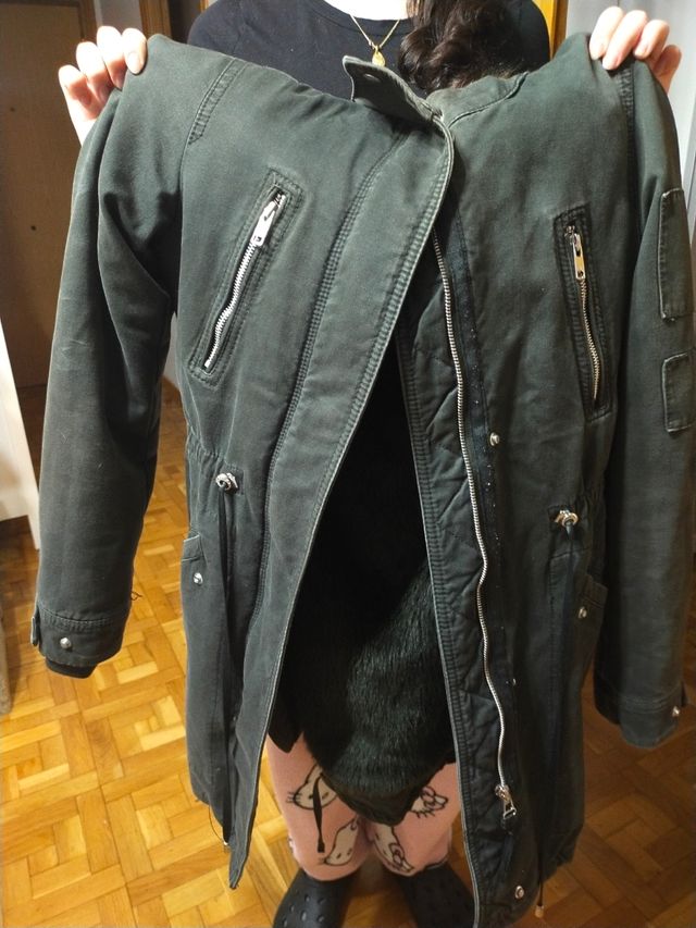 Parka Bershka chica talla S