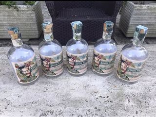 Lotto 5 Bottiglia Rum Don Papa vuota