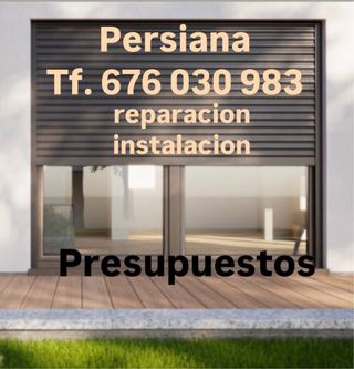 PERSIANAS. Tf.676.030.983. PRESUPUESTO GRATUITO 0€