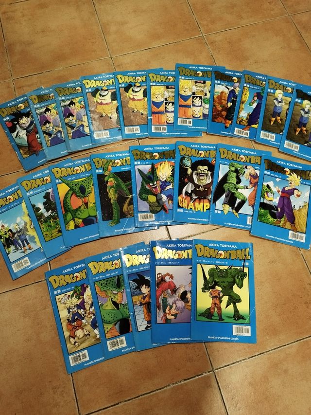 Comics dragon ball serie azul