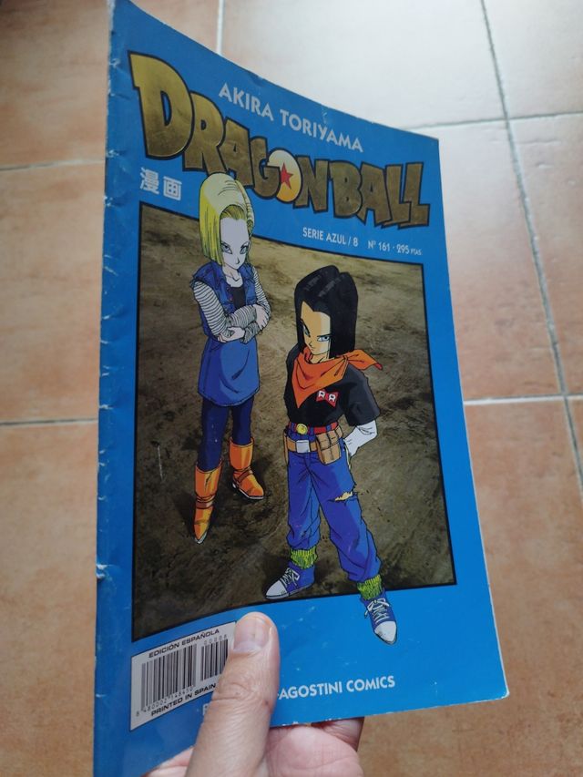 Comics dragon ball serie azul