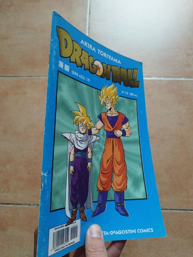 Comics dragon ball serie azul