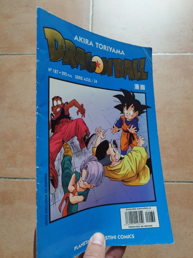 Comics dragon ball serie azul
