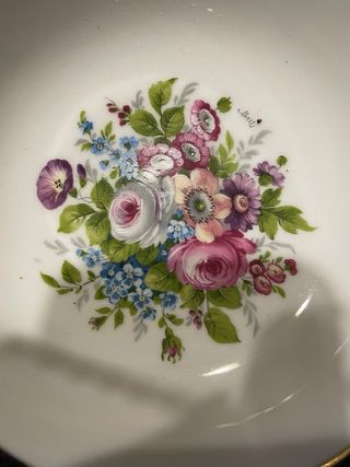 Cestino in ceramica vintage