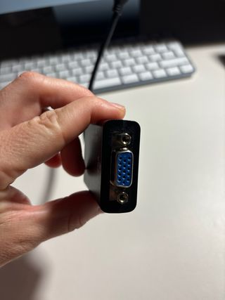 Adaptador nuevo vga audio micro hd