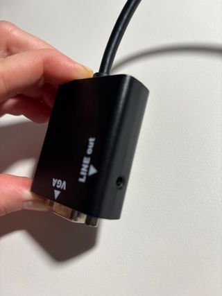 Adaptador nuevo vga audio micro hd