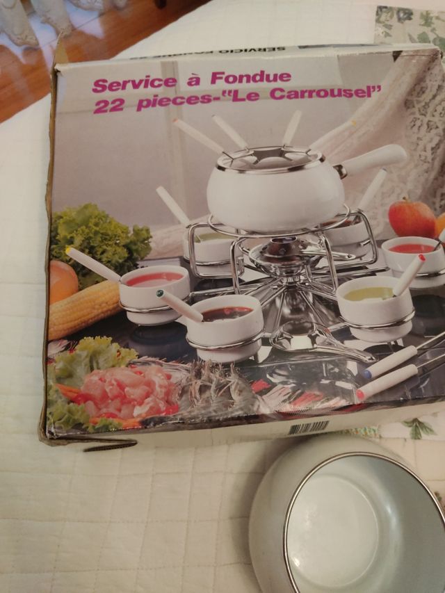 Fondue 22 piezas nuevo
