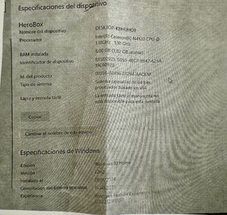 Mini Pc Intel Celeron 2.7 Ghz Quad Core 64 256 SSD