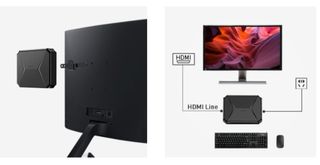 Mini Pc Intel Celeron 2.7 Ghz Quad Core 64 256 SSD